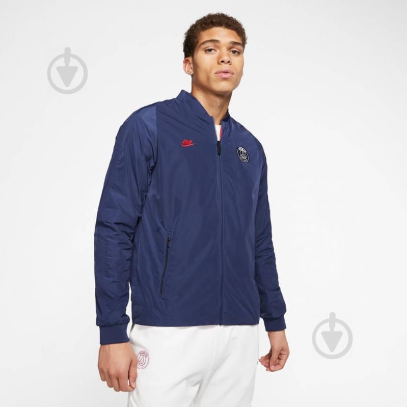 Джемпер Nike PSG M NSW NK JKT AUT CL CI1311-414 р. L червоний - фото 6