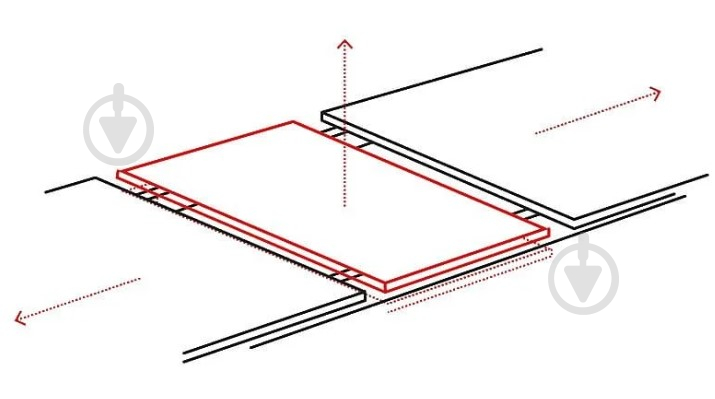 Стіл обідній Signal Meble FRESNO 1200(1800)x800x760мм дуб/чорний - фото 7