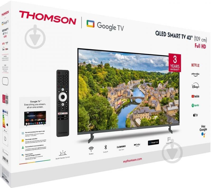 Телевізор Thomson 43FQG3S15 - фото 7