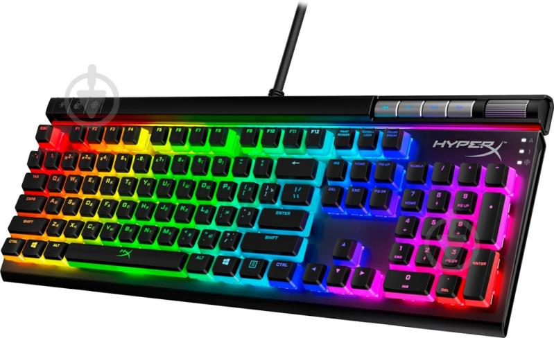 Кейкапи HyperX Pudding ABS 104 шт чорний/білий (4P5P4AX) - фото 4 Кейкапи HyperX Pudding ABS 104 шт чорний/білий (4P5P4AX) - фото 4