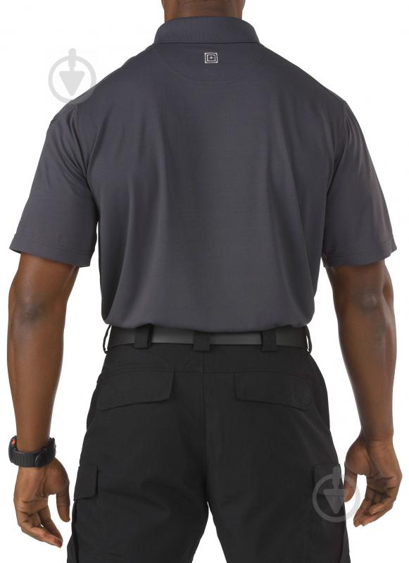 Поло 5.11 Tactical Pinnacle Short Sleeve Polo 71036 р.XL. CHARCOAL зелений - фото 2