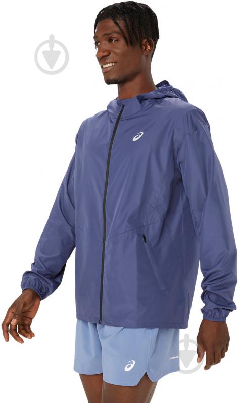 Куртка чоловіча Asics ACCELERATE LIGHT JACKET 2011C241_401 р.M синя - фото 2