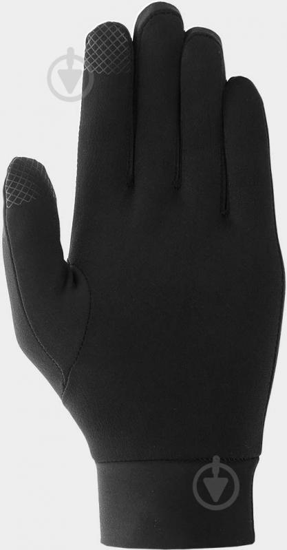 Варежки 4F GLOVES CAS U013 4FAW22AGLOU013-20S р.M черный - фото 2