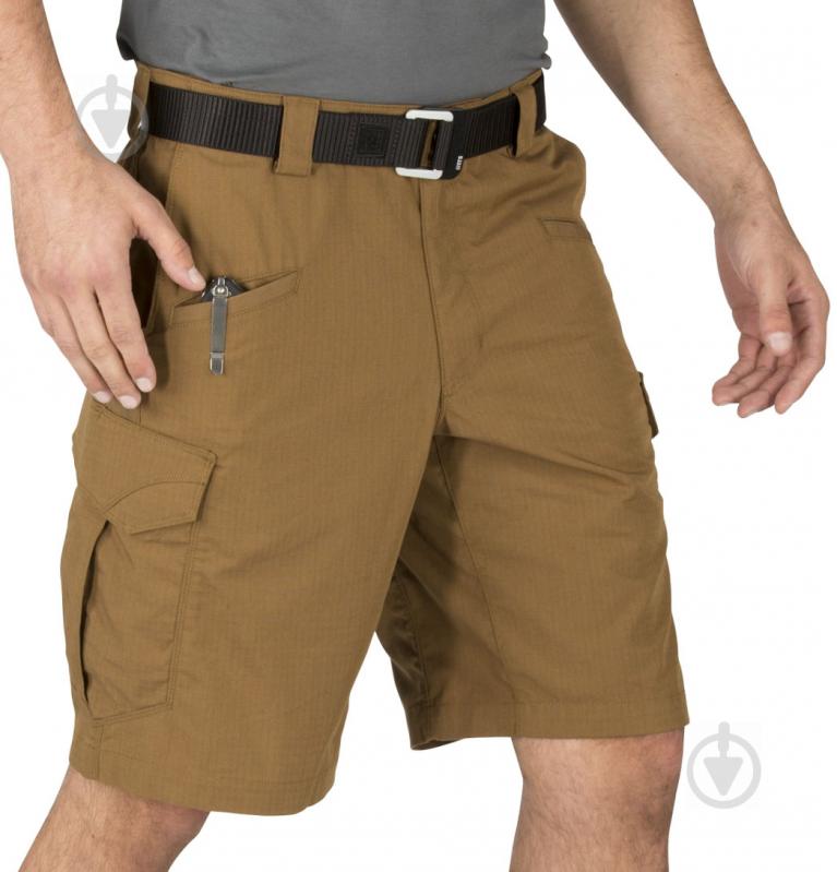 Шорты 5.11 Tactical Stryke Shorts 73327 р. 42. Battle Brown коричневый - фото 2