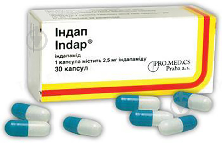ᐉ Индап таблетки 2,5 мг • Купить в е,  • Лучшая цена в .