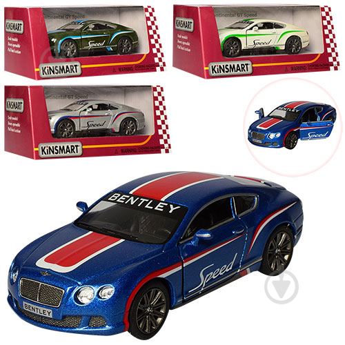 Автомобиль Kinsmart Bentley Continental GT 2012 KT5369WF - фото 1