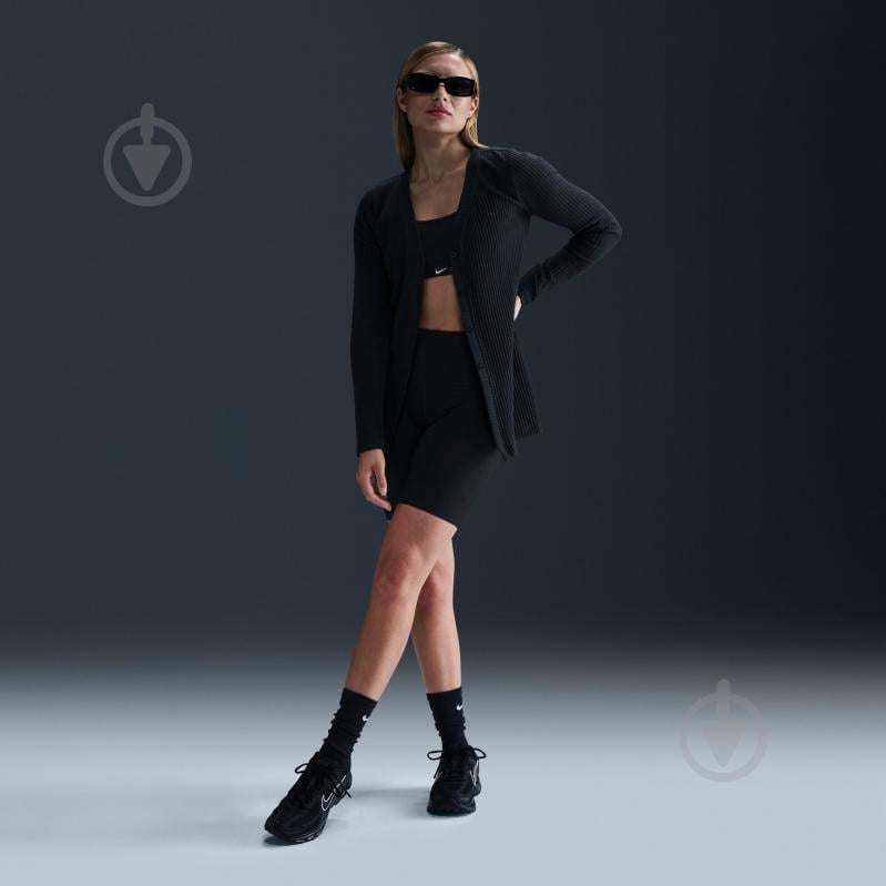 Кофта Nike W NSW NK CHLL KNT RIB CARDIGAN HJ1242-010 р.XL чорний - фото 8