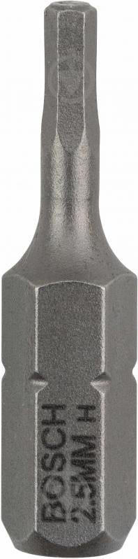 Бита Bosch Extra Hard HEX2.5 25 мм 3 шт. 2607001720 - фото 1 Бита Bosch Extra Hard HEX2.5 25 мм 3 шт. 2607001720 - фото 1