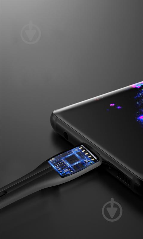 Кабель ColorWay USB - Apple Lightning (PVC + led) 2.4А 1 м black - фото 8 Кабель ColorWay USB - Apple Lightning (PVC + led) 2.4А 1 м black - фото 8