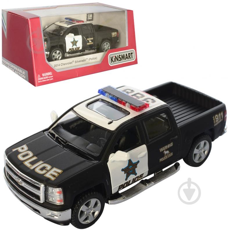 Автомобіль Kinsmart Chevrolet Silverado 2014 KT5381WP - фото 1