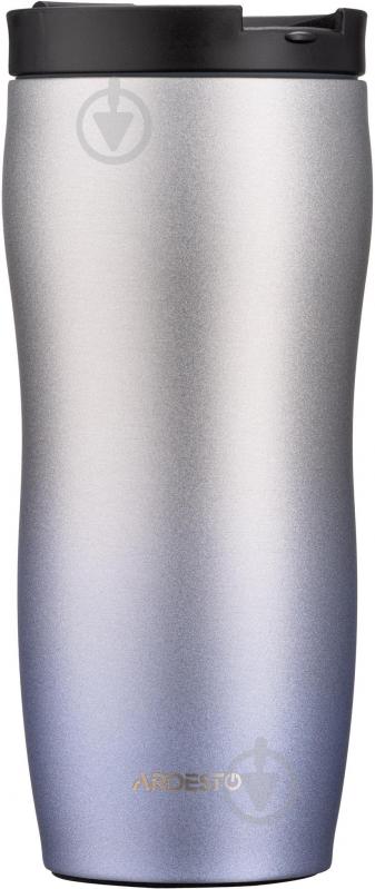 Термочашка ARDESTO Metallic 450 мл металік синій AR2645GM - фото 1