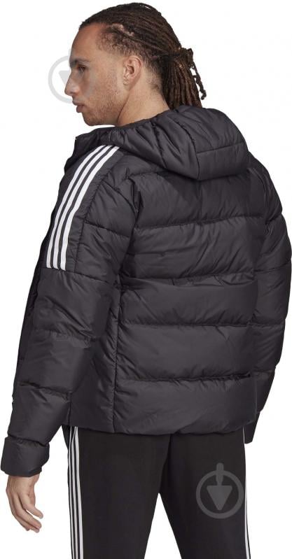 Пуховик чоловічий Adidas ESS MID D H JKT GT9141 р.M чорний - фото 5