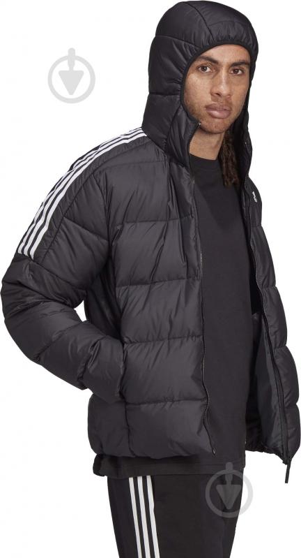 Пуховик чоловічий Adidas ESS MID D H JKT GT9141 р.M чорний - фото 7