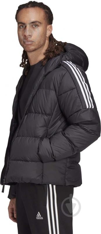 Пуховик чоловічий Adidas ESS MID D H JKT GT9141 р.M чорний - фото 8