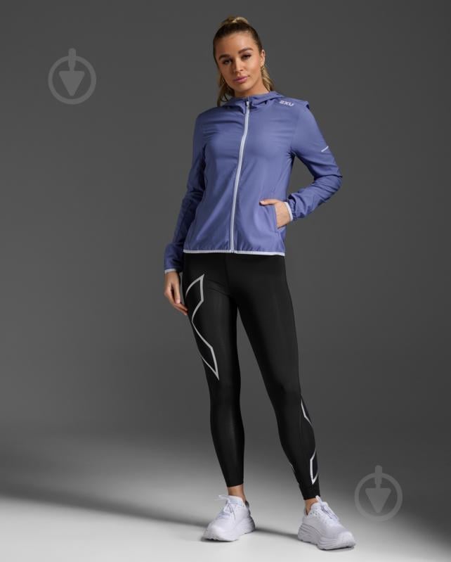 Ветровка жіноча 2XU Aero Jacket WR7205a_BST/HAF р.S синяя - фото 6