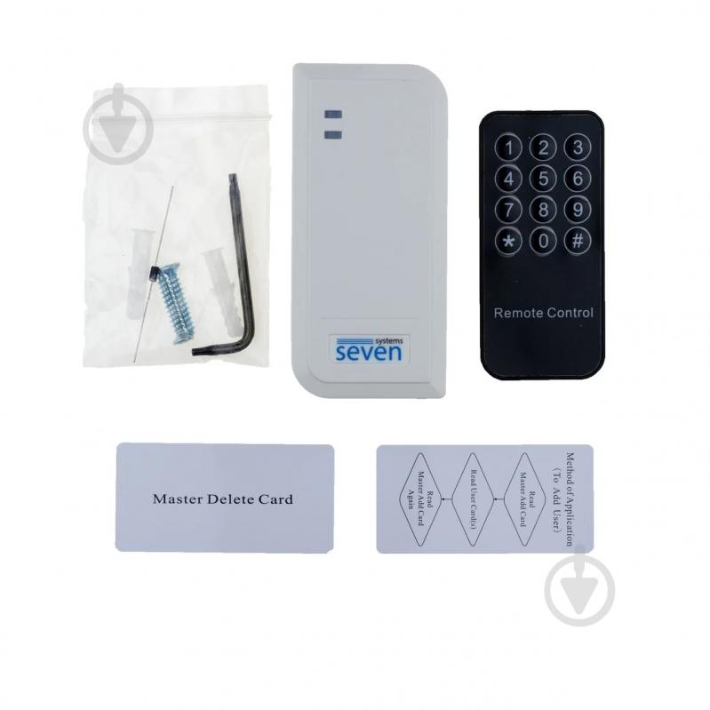 Контролер доступу SEVEN Systems + зчитувач SEVEN CR-7462w EM-Marin - фото 4
