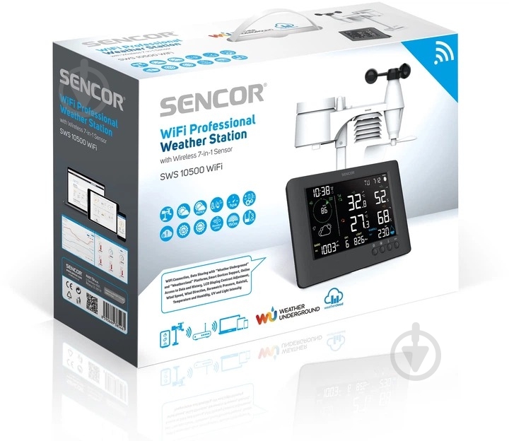 Метеостанция Sencor SWS10500WIFI - фото 14