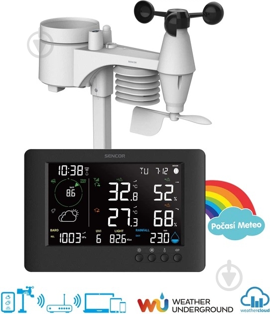 Метеостанция Sencor SWS10500WIFI - фото 10