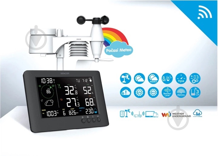 Метеостанция Sencor SWS10500WIFI - фото 15