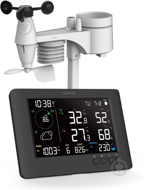 Метеостанция Sencor SWS10500WIFI - фото 2