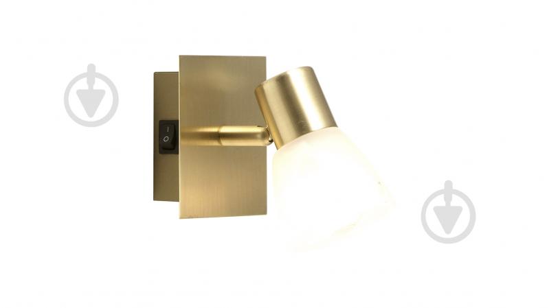 Спот Globo RAIDER 1x40 Вт E14 латунь 54540-1 - фото 1