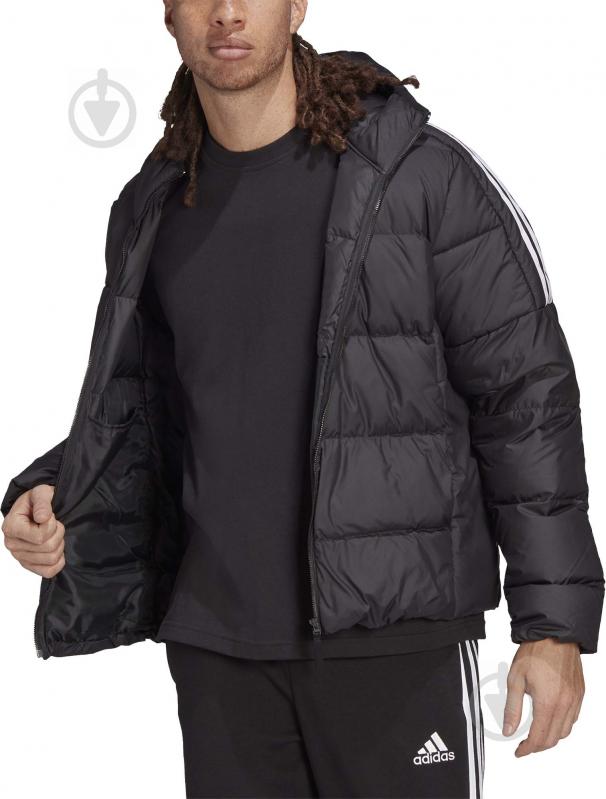 Пуховик мужской Adidas ESS MID D H JKT GT9141 р.2XL черный - фото 1