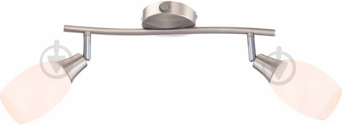 Спот Globo Jerry 2x13 Вт E14 матовый никель 54902-2 - фото 1