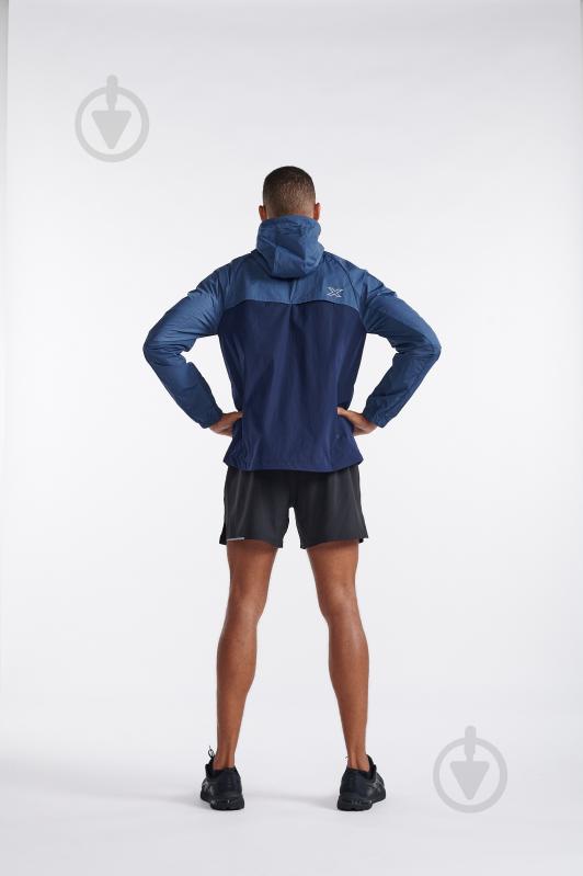 Вітрівка чоловіча 2XU Aero Windbreaker MR7208a_IND/MDN р.L темно-синя - фото 10