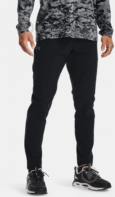 Штани Under Armour UA STRETCH WOVEN PANT 1366215-001 р. S-M чорний - фото 1