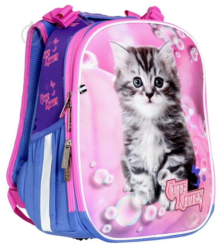 Ранец школьный CLASS Cute Kitten 35x27x16 см 2011 - фото 1
