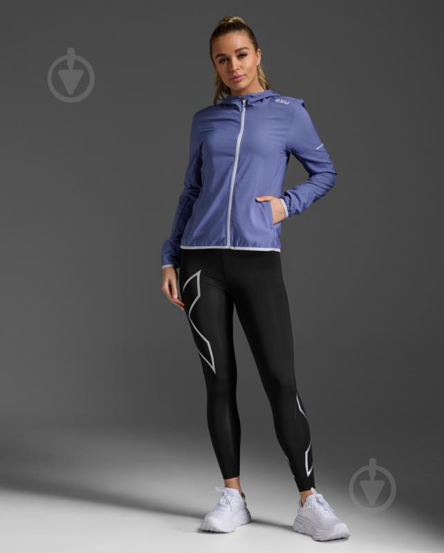 Вітрівка жіноча 2XU Aero Jacket WR7205a_BST/HAF р.L синя - фото 6