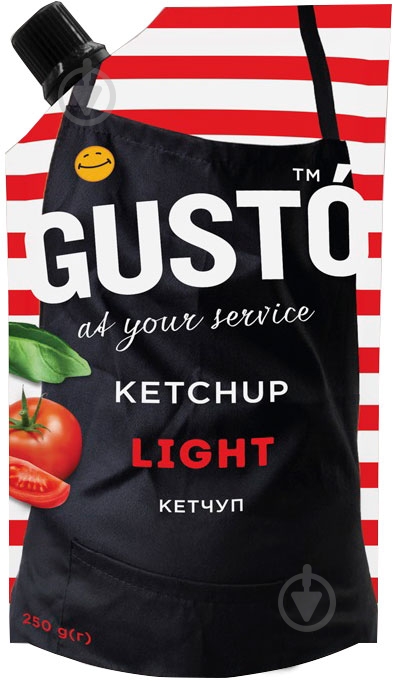 Кетчуп Gusto Light 250 г - фото 1