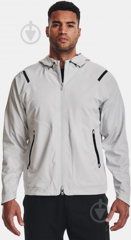 Джемпер Under Armour UA UNSTOPPABLE JACKET 1370494-014 р.M сірий - фото 1