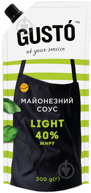 Соус майонезный Gusto Light 40% 300 г - фото 1