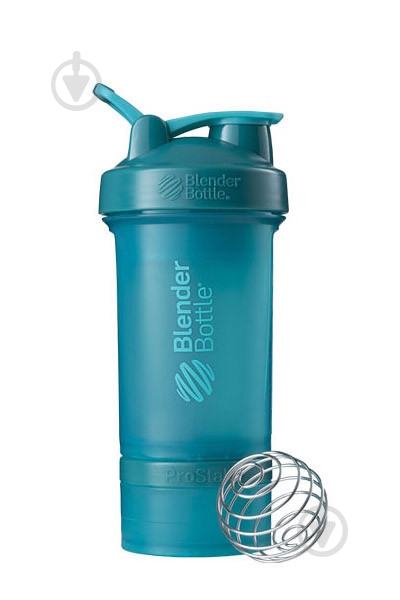 Шейкер Blender Bottle ProStak 660 мл teal - фото 1