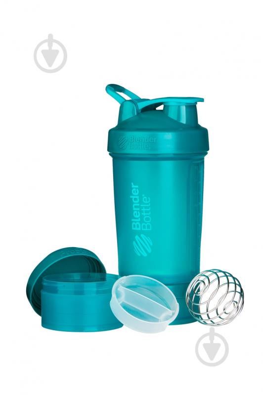 Шейкер Blender Bottle ProStak 660 мл teal - фото 2