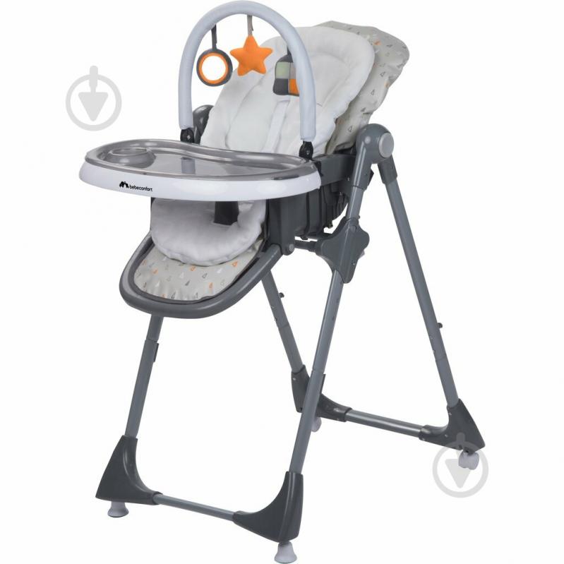 Стульчик для кормления Bebe Confort Kiwi 3 In 1 Warm Grey - фото 1