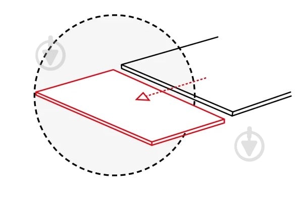 Стол обеденный Signal Meble GD017 1100(1700)x740x750мм белый/хром - фото 2