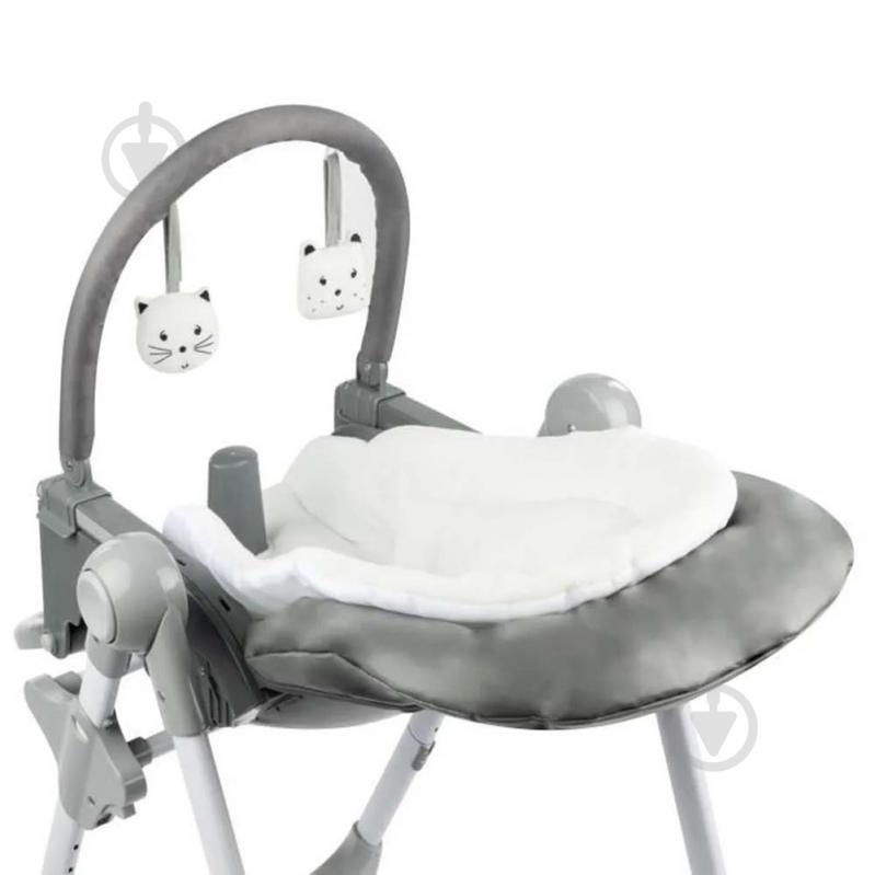 Стульчик для кормления Bebe Confort Kiwi 3 in 1 Gray Mist - фото 4