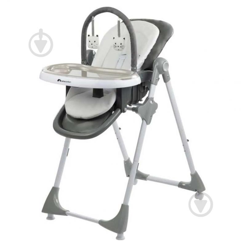 Стульчик для кормления Bebe Confort Kiwi 3 in 1 Gray Mist - фото 1