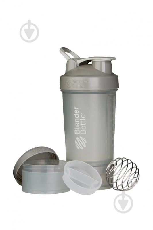 Шейкер Blender Bottle ProStak 660 мл grey - фото 2