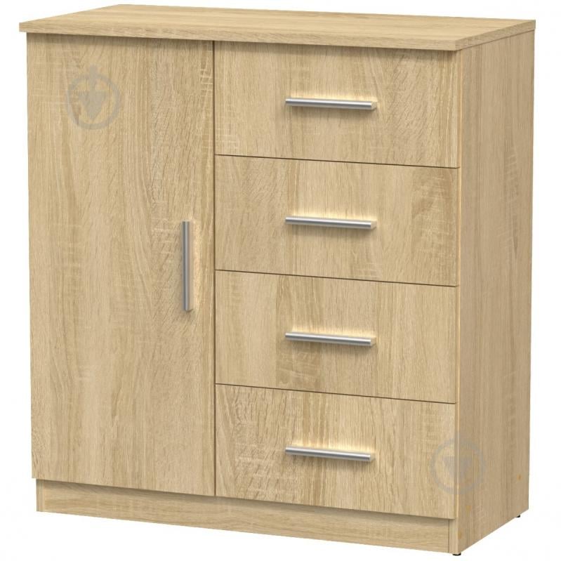 Комод Компанит 4+1А дуб сонома - фото 1