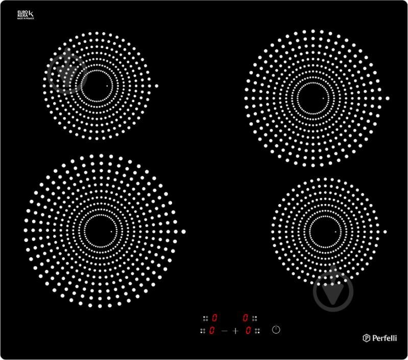 Варочная поверхность электрическая Perfelli VH 6123 BL - фото 2