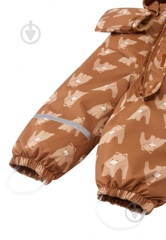 Комбінезон унісекс Reima Tienoot р.86 коричневий 5100154G-1491 - фото 4