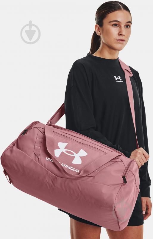 Сумка Under Armour UNDENIABLE 5.0 DUFFLE SM 1369222-697 розовый - фото 2