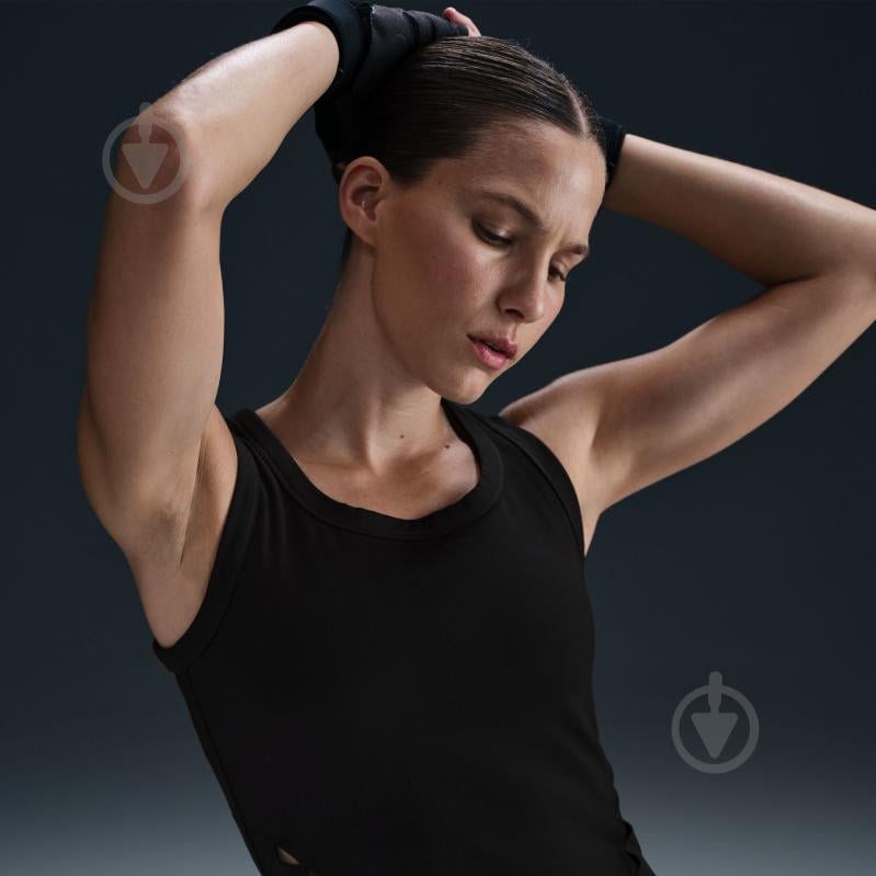 Топ Nike W NK ONE FITTED DF TANK CPSL HM6398-010 р.L черный - фото 10