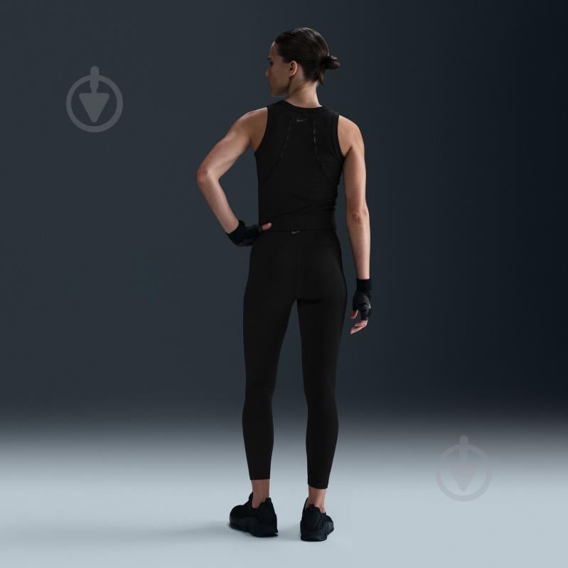 Топ Nike W NK ONE FITTED DF TANK CPSL HM6398-010 р.L черный - фото 7