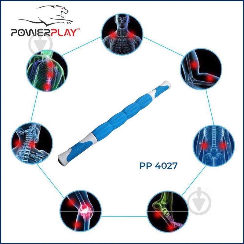 Масажер PowerPlay синій PP_4027 - фото 4