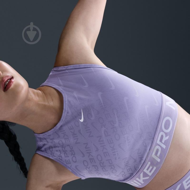 Топ Nike W NP DF CROP TANK AOP HQ5683-533 р.M фіолетовий - фото 11