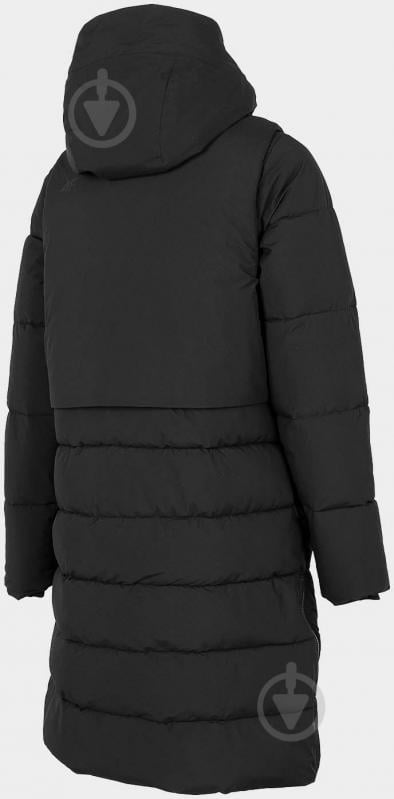 Пальто женское демисезонное 4F WOJACKET KUDP008 H4Z22-KUDP008-20S р.M черное - фото 5